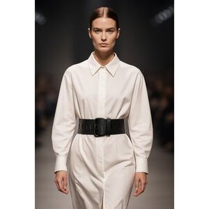 Brave Willa Bridle Black Leather Women's Belt Size 30